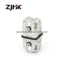Schroef zware 4 pin connectoren mannelijke en vrouwelijke connectoren vierkant connector 10A