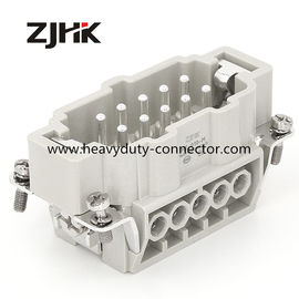 16A 10 Pin Rectangular Connector Replace Harting Han euro 10 Pos M Insert Screw 09330102601